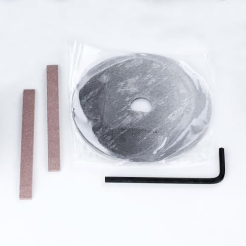 EasyCut Genuine Metal Disk for Kebab Machines - 80mm Size with Sharpener and Allen Key Included