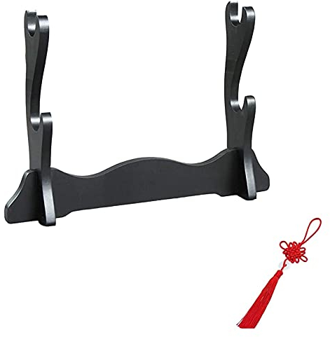 Vapenställ Samurai Svärdställ Svärdhållare Vapenställ Svärdställ Trä Samurai Sword Display Stand Svärdställ för Katana och standardsvärd Svärdställ (Storlek : B) (B) svärdställ (D) ()