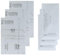Lot de 6 Filtres Aspirateur pour Miele Complete C3– Comprend 3 Microfiltres et 3 Filtres D'évacuation – Compatibilité avec C1, C2, C3, S2, S4, S5, S6, S8