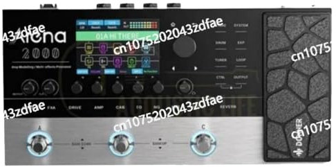 DPLBAZHC Donner Arena 2000 Multi-Effekt-Pedal mit 278 Effekt