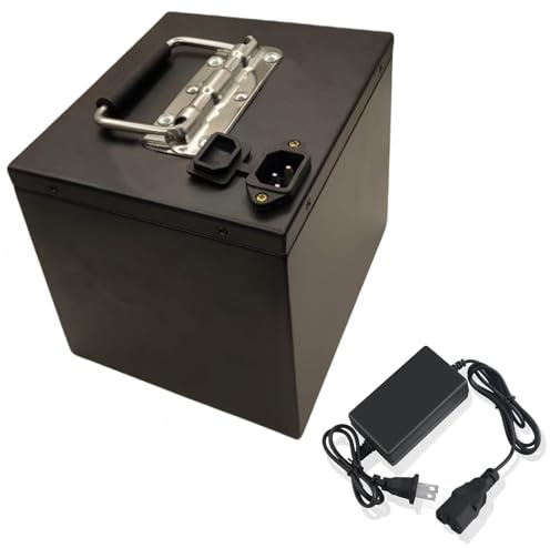 GNIUBBDB 48V 60V 72V 20Ah E-Bike Batteria agli Ioni di Litio con Caricabatterie 13S5P Bicicletta Elettrica Scooter Batteria Incorporata BMS per 250W 500W 750W 1000W Motore 60V 20Ah