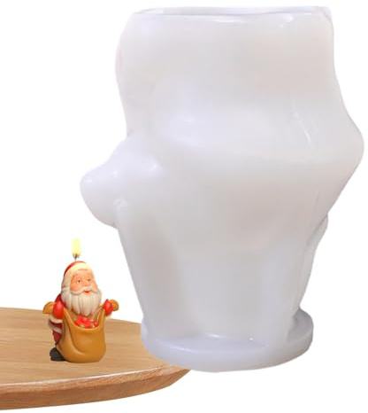 Moldes De Velas Para Fiestas | Moldeo 3D Con Resina,Moldes Con Patrones Navideños | Para Artesanía Con Arcilla, Fiestas, Acción De Gracias, Invierno, Elaboración, Cumpleaños, Mesa, Decoración Del