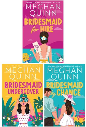 Bridesmaid for Hire Series by Meghan Quinn 3 Books Collection Set (Bridesmaid for Hire, Bridesmaid Undercover & Bridesmaid by Chance)