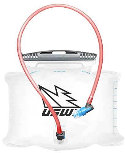 USWE Compact Lumbar Hydration Bladder, 1.5L Water Reservoir with Plug-n-Play Connection, Reversible for Easy Cleaning