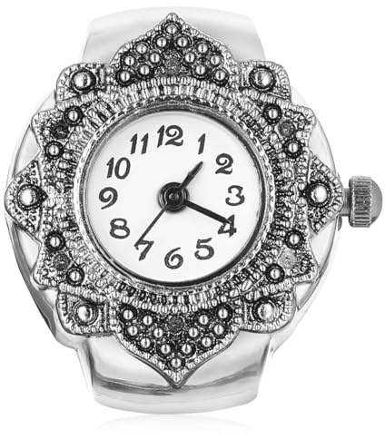 Balacoo Women Finger Watch- Quartz Finger Ring Watches, Watch rRings for Men Women