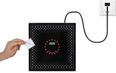 Disattivatore per Sistemi EAS 8.2Mhz, Attrezzature Anti-Volo Retail con Allarme Suono e Luminoso, Contatore LED, Dispositivo Anti-Volo Plug & Play per Sistema Tag Checkpoints