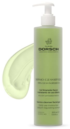 FARMA DORSCH - Dermo Cleanser Gel: Gel per la pulizia quotidiana del viso. Deterge e rimuove il grasso: 200 ml