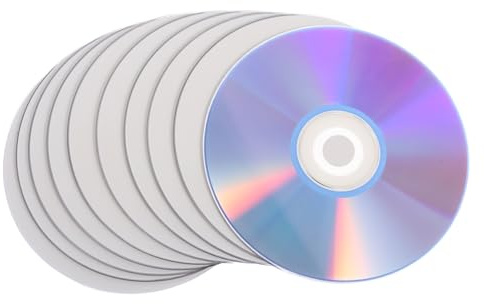VANZACK 10 Pièces DVD-r Disques Vides Haute Capacité Gravables Médias Enregistrables pour Sauvegarde Photo Vidéo et Données Informatiques
