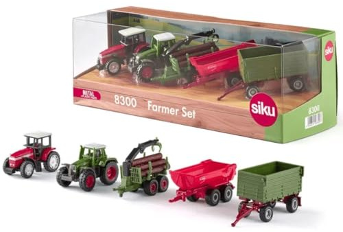 Siku Jordbruksleksaker Presentset - Traktorer och Fordon