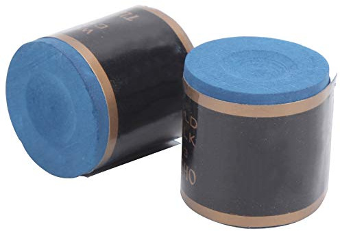 Generic Högkvalitativ Biljardkrita Långvarig Friktionsförstärkare för poolkö Mörkgrön 2,4x2,3 Cm