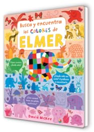 Elmer. Libro de cartón - Busca y encuentra los colores de Elmer (Pequeñas manitas)