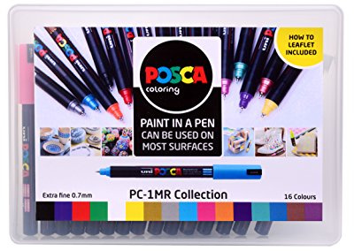 POSCA PC-1MR collection box (16 colours)