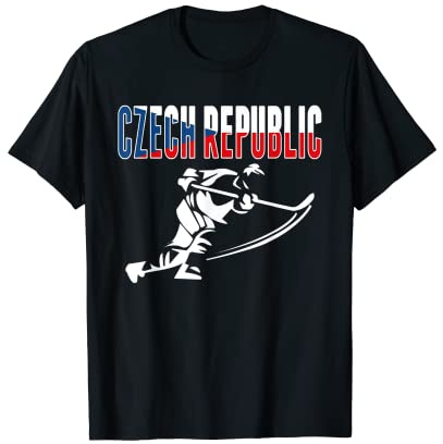 Czech Republic Ice Hockey Lovers Jersey - Czech Hockey Fans T-Shirt