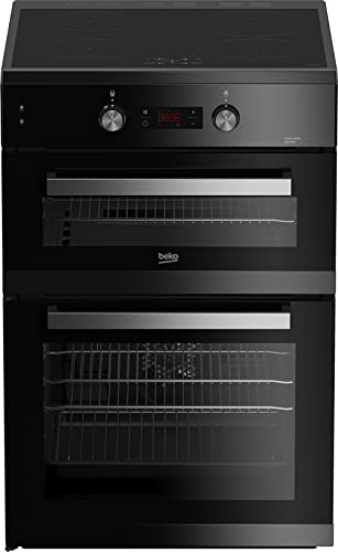 Beko BDI6C65K 60cm Electric Cooker with Induction Hob - Black - A/A Rated