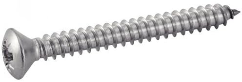 ACTON Vis à tole tête fraisée bombée pozidrive - Inox A2 3,5x25 mm - Boîte de 200 - Vis, pointes, boulons