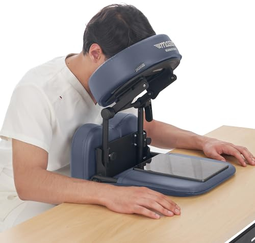 MASTER HEALTH PRODUCT Kit de masaje portátil boca abajo para escritorio y mesa, almohada facial para dormir en la oficina, terapia boca abajo después de cirugía ocular