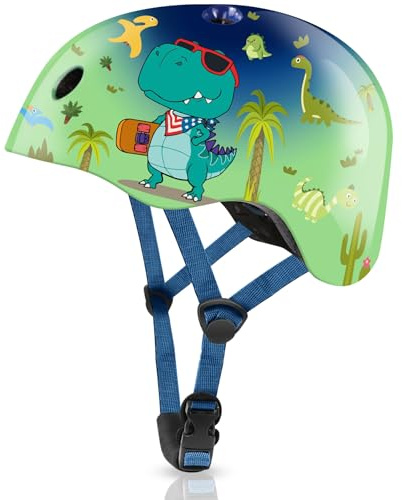 Vvinca Kids Helmet for 1/2/3/4/5/6/7/8 Years Old, Toddler Bike Helmets Ages 3-5/5-8, Toddler Children Helmets for Youth Boys and Girls