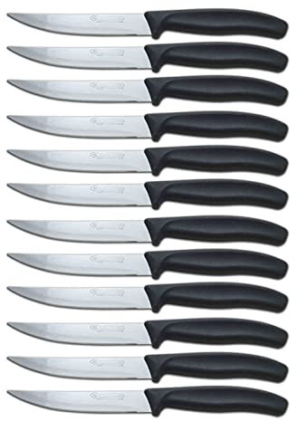 Quttin Cuchillo Filo Mesa/Cocina 11cm. Practic Set 12 unidades.