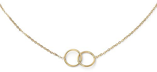 Heideman Halskette Damen Juno aus Edelstahl gold farbend matt Kette für Frauen ohne Stein