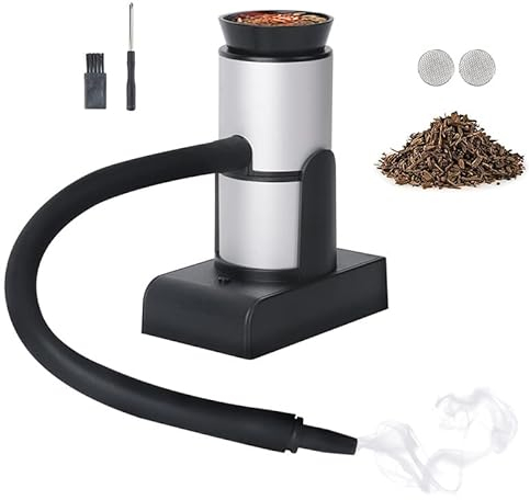 WANGCL Portable Smoking Gun Wood Cocktail Smoker Handheld Food Kitchen Smoke Infuser for Meat Fish Veggies Soup Sauces Desserts
