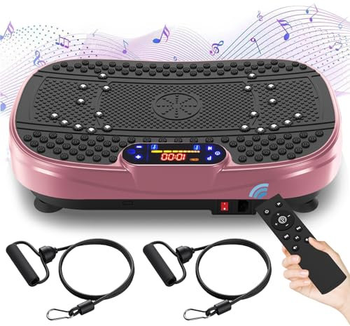 Placa de vibración, máquina de ejercicio, agitador de cuerpo completo, plataforma de fitness, placa de vibración para el hogar