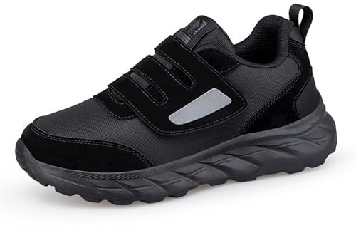 ZVJV Zapatillas Ortopédica para Ensanchar Ajustable Cómoda Artritis Edema Zapatos Pies Anchos Pie Diabetico Zapatos Casuales Sin Cordones Zapatillas Ortopedicas Hombre Mujer