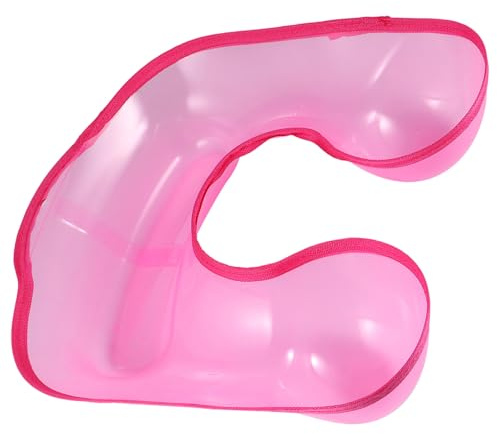HEMOTON Kunststoff Nackentablett Mittelgroß Haarstyling Wassertablett Dauerwelle Für Friseursalon Und Zuhause Schulterablage Mit Glatter Oberfläche