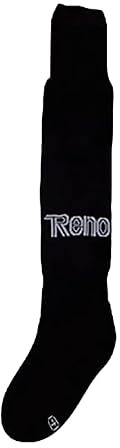 L'Estel Skates - Reno - Par de Medias, Calcetines largos para Hockey Patines marca Reno - Cubre las rodillas - Hockey Sobre Patines (Negro, M)