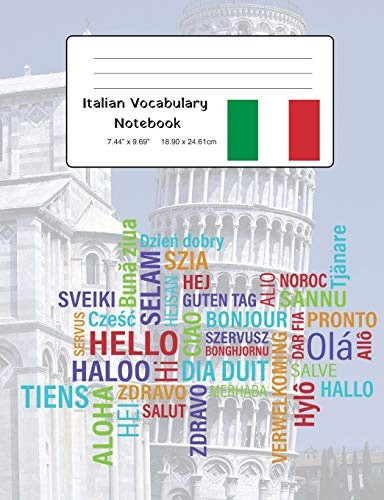 Italian Vocabulary Notebook: Split page layout for easy and consistent notation and revision of Italian language vocabulary items (Foreign Language Study Vocabulary Notebooks)
