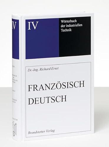 Dictionnaire général de la technique industrielle français-allemand, 2015