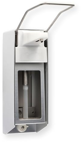 Medi-Inn Wandspender 500 ml, 1 Stück, Langarm, Aluminium, Eurospender für Seife & Desinfektionsmittel