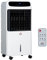 HOMCOM Mobile Air Cooler, 12L Tank Evaporative Ice Cooling Fan Water Conditioner Humidifier Unit with 3 Modes, 3 Speed, Remote, Timer, Oscillating for Home Bedroom