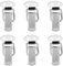6 Pièces Loquets À Bascule À Ressort, Loquet À Bascule Lourd, Loquet À Bascule À Ressort, Loquet À Bascule En Acier Robuste, pour Coffre, ÉTui, Boîte, Coffre, Boîte À Outils, Tiroir, Armoire