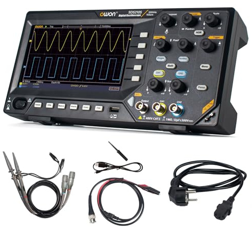 Owon SDS220S 25MHz Arbitrary Waveform Generator 200Mhz, 2CH 1GS/s, 20M Dual-Channe Digital Oszilloskop