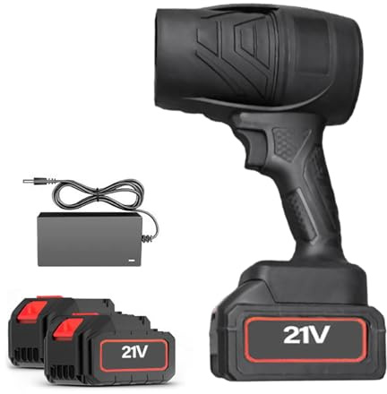 Potente Soffiatore Portatile Senza Fili, Pulizia Di Cignoli Attraversati, Estrazione Della Neve, Pulitore Industriale, Soffiatore Di Lama Elettrica, Collettore Di Polvere Portatile, Turbo, Turbina