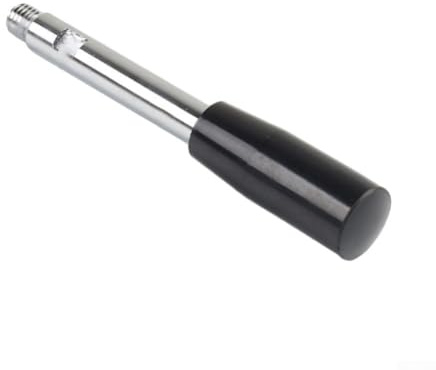 Yuanpgky Barre de poignée M6 en acier au carbone pour fraiseuse, accessoire de tour avec poignée filetée pour perceuses et machines-outils, compatible avec M8/M10 (pour M12 × 150 mm)