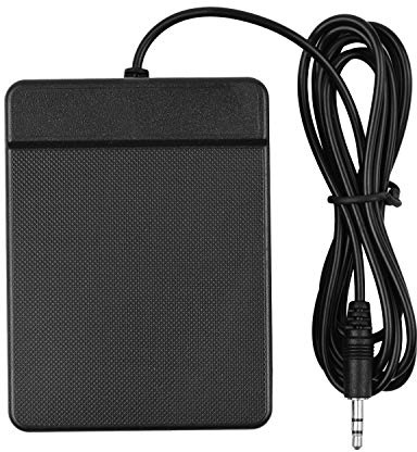 Universal Compact Sustain Pedal with 3 5mm Interface Silent Anti-skid for Roll Up Piano Electronic Keyboard Musical Instruments