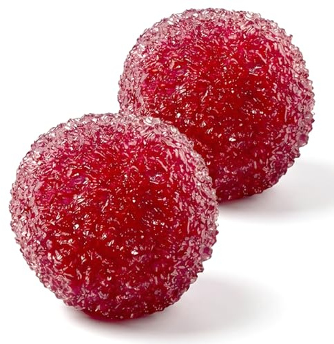 2 styck Crunchy Stressboll, Crunchy Stressboll, realistisk slush-textur, klämmleksak för stresslindring, mycket elastisk klämboll för vuxna
