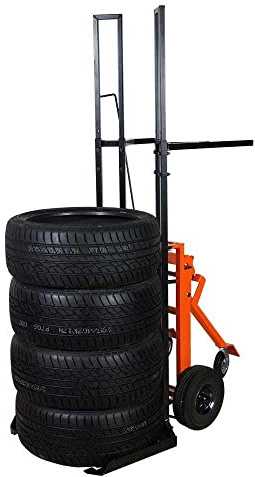 Martins Ergonomic Four-Wheel Tire Cart for Passenger and SUV Tires