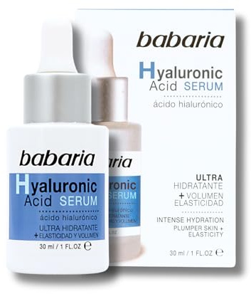 Babaria - Hyaluronsyra Ansiktsserum | Ansiktsserum för kvinnor och män med hyaluronsyra | Serum för män och kvinnor 30 ml droppare | Hyaluronsyra Lätt Snabb absorption