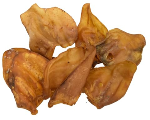 Express Pet Supplies Beef Bull Cow Ears Natural Dog Treat Chews 500g