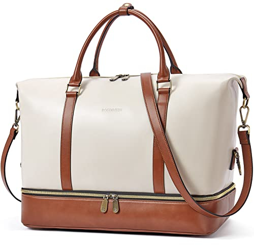 BOSTANTEN Reisetasche Ledertasche Schultertasche Weekendertasche Handgepäck Umhängetasche