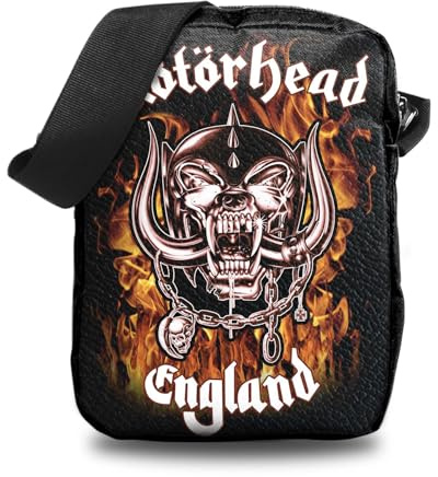 Rocksax Motorhead Crossbody Bag - England Fire, mehrfarbig, Umhängetasche