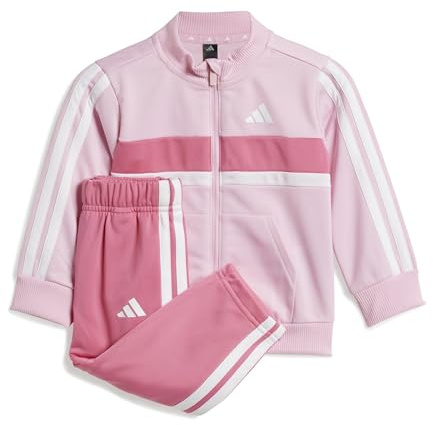 adidas Survêtement unisexe pour nourrisson, 3 bandes, tricott de 9 à 12 mois