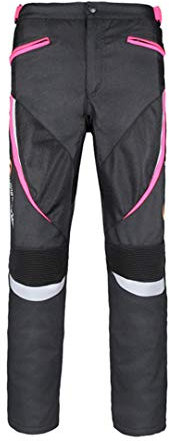 Hcclijo Chaqueta De Motocicleta Para Mujer Pantalones Impermeables Traje De Montar Cálido Impermeable Para Moto Abrigo Protector Pantalones Summer pants- Pink XXL