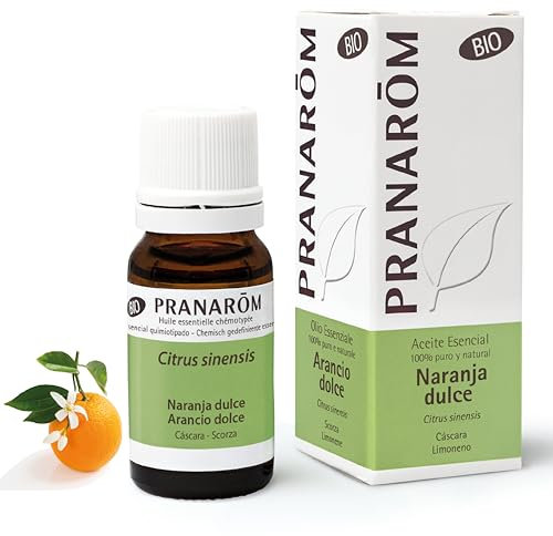 Pranarôm - Olio Essenziale di Arancio Dolce BIO - Utile in caso di Ansia, Insonnia e Problemi Digestivi - 100% Puro e Naturale - HECT - 10 ml