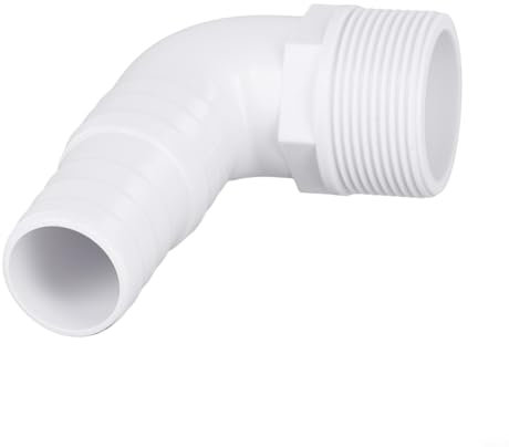 Raccord de tuyau coudé à 90 degrés de 12,7 cm pour une performance optimale de pompe et de filtre de piscine