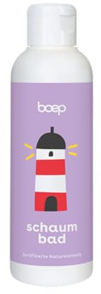 boep bagnoschiuma per neonati e bambini | Bagnoschiuma delicato alla calendula biologica | Cosmetici naturali vegani | Sviluppato da un medico e una mamma (200 ml)