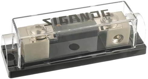 SIGANDG Portafusibili ANL in linea AWG 0/2/4 con fusibile da 300 Amp