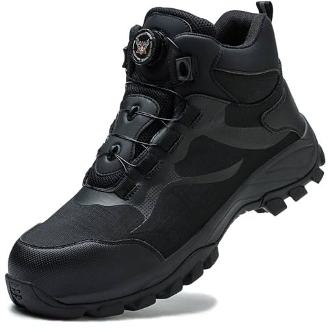 Steel Toe Cap Boots Titan Black UK9 / EU43